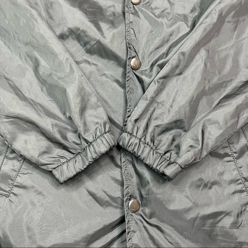 NWOT The Beatles Abbey Road Snap Down Windbreaker Jacket Black Unisex Sz S - Picture 5 of 10